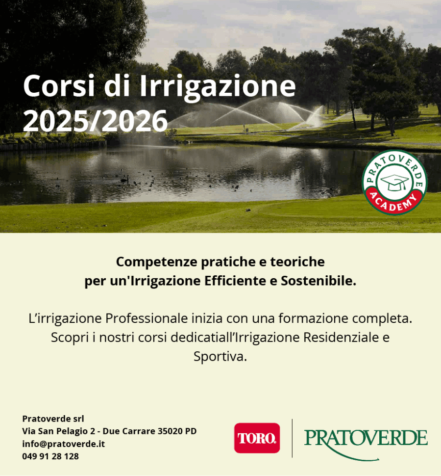 Corso di Irrigazione – Pratoverde Academy